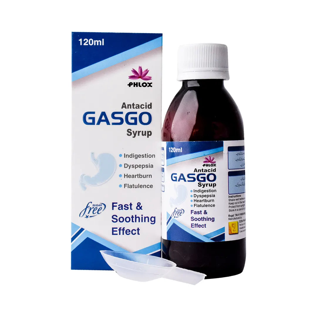 Phlox Pharma Antacid Gasgo Syrup
